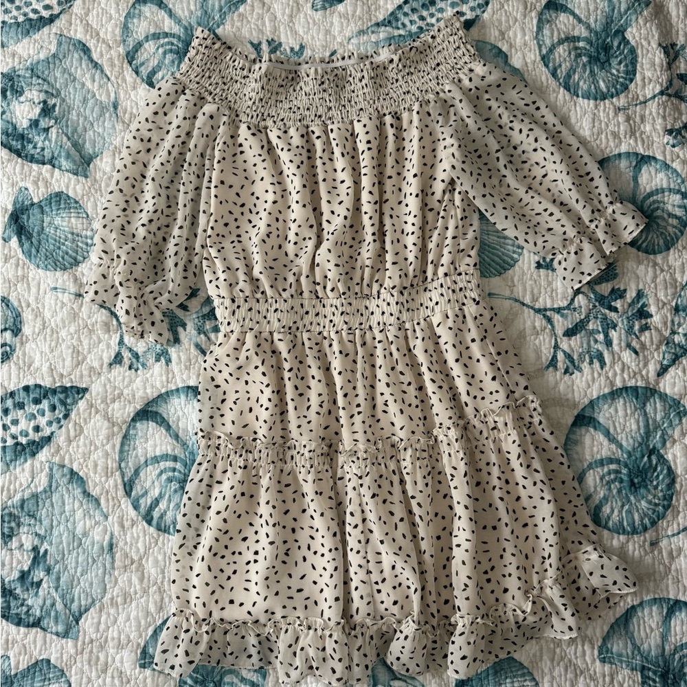 Trixxi Polka Dot Dress